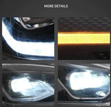 Voll LED SCHEINWERFER für VW Golf 6 Limo und Kombi 2008-2013 Plug and Play